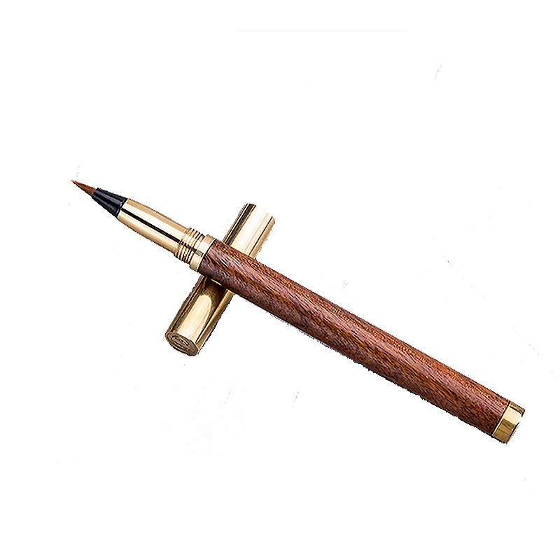 弘典钢笔软尖毛笔式初学者小楷兼毫狼毫毛笔练字书法1809礼盒套装