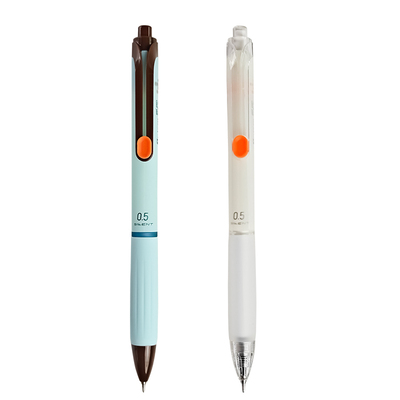 晨光双静音按动中性笔加强笔尖