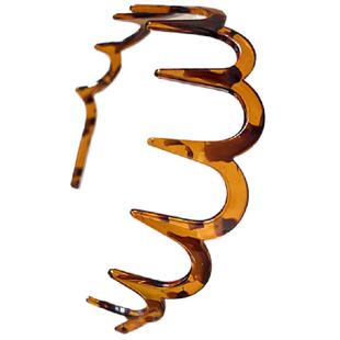 韩国洗脸专用发箍女2025新款碎发波浪发卡高颅顶压发头箍遮白发