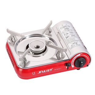 金宇迷你卡式炉家用便携式小火锅户外露营燃气灶瓦斯炉具卡磁炉子