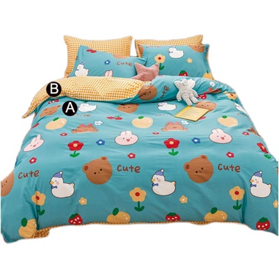 纯棉被套支持定做单人被罩