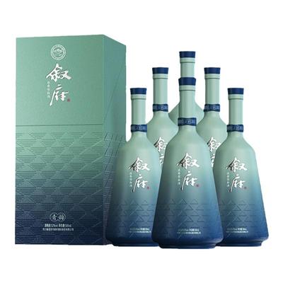 叙府青韵浓香型白酒52度500ml*6