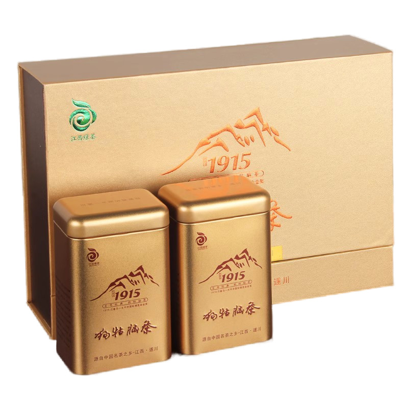 2026新春茶江西遂川狗牯脑茶叶特级井冈山特产云雾绿茶大气礼盒装