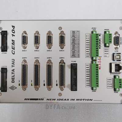 DELTA TAU USED CEM104 T1 connector holder broken PLC-I-11347