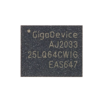 原装正品 GD25LQ64CWIG 封装:WSON-8 64M-bit 1.8V串行闪存芯片IC