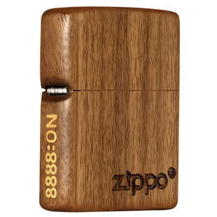 zippo打火机胡桃木金丝楠紫光檀木机官方正品刻字生日礼物送男友