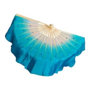 云南花灯扇子安徽花鼓灯八寸扇子民间舞胶州秧歌扇子丝巾考级专用