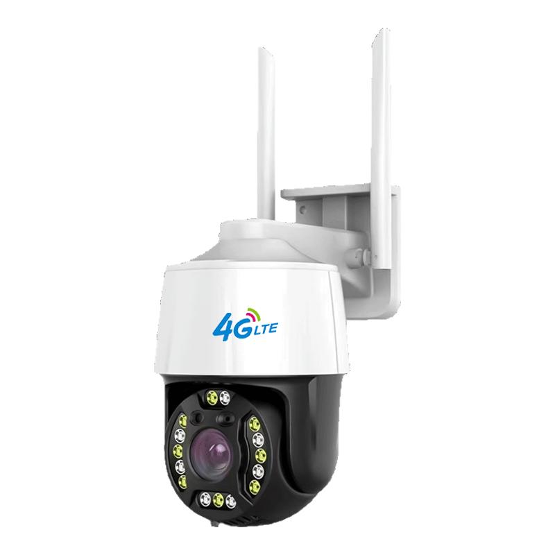 户外无网络手机远程监控器无需wifi家用插卡摄像头4g免充值摄影头
