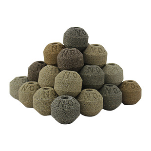 鱼缸过滤材料纳米球硝化细菌屋陶瓷环石英中空球滤材鱼池净化水质