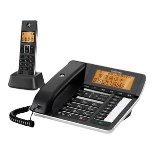 摩托罗拉C7501R自动录音电话机家用办公室座机固定无绳子母机无线