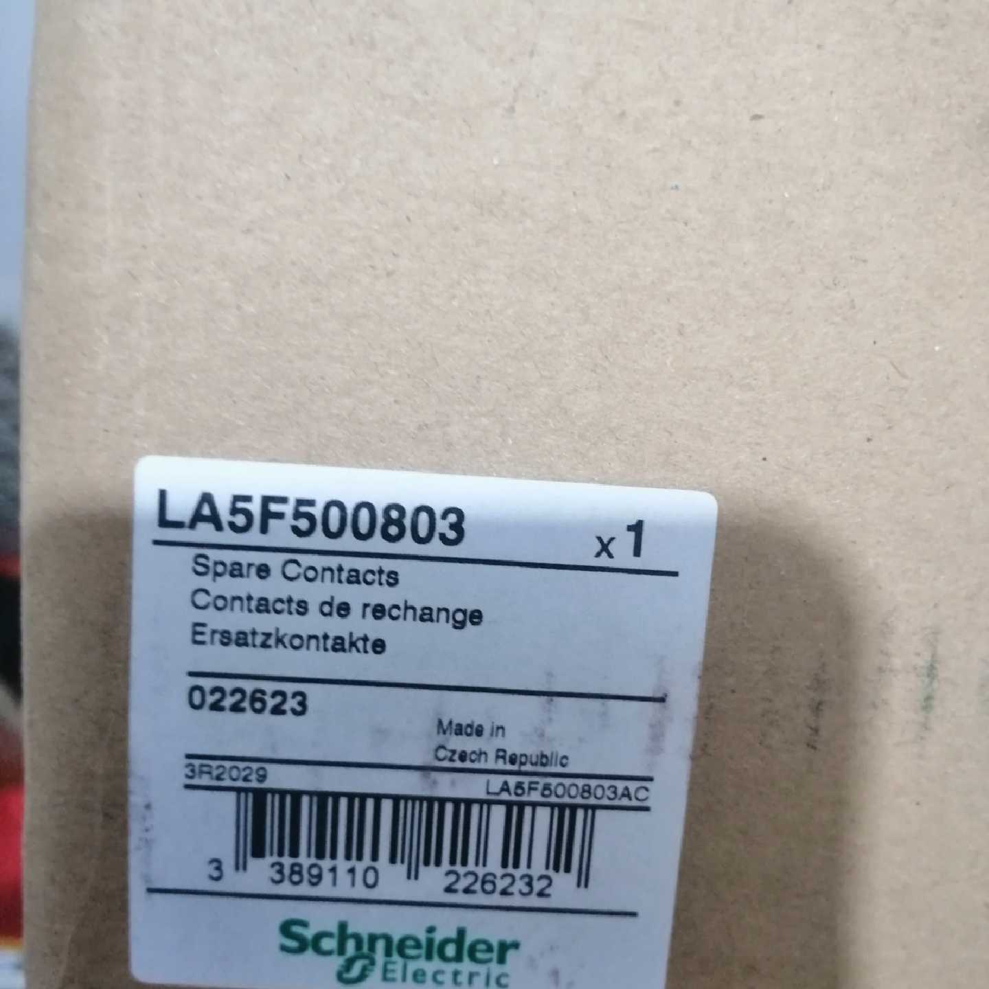 议价原装进口 施耐德 接触器触头 LA5F500803 三动六静  LC1-F500