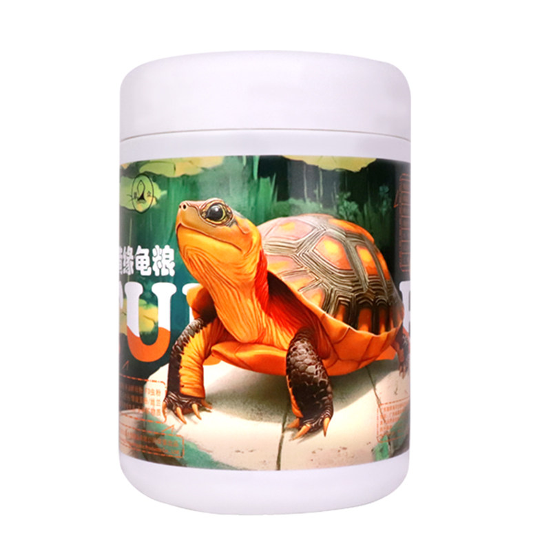 朗众黄缘龟发色固甲调理肠胃龟粮