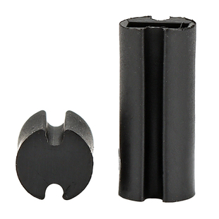 双槽LED灯柱间隔柱黑色双坑灯柱垫高柱发光管座二极管灯座3mm/5mm