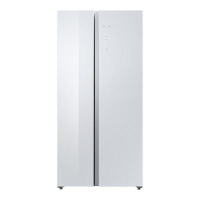 【新品主动杀菌】西门子玻璃面板604L大容量一级能效对开门冰箱