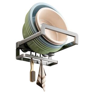 吸盘脸盆收纳架免打孔卫生间盆架家用浴室神器壁挂厕所盆子置物架