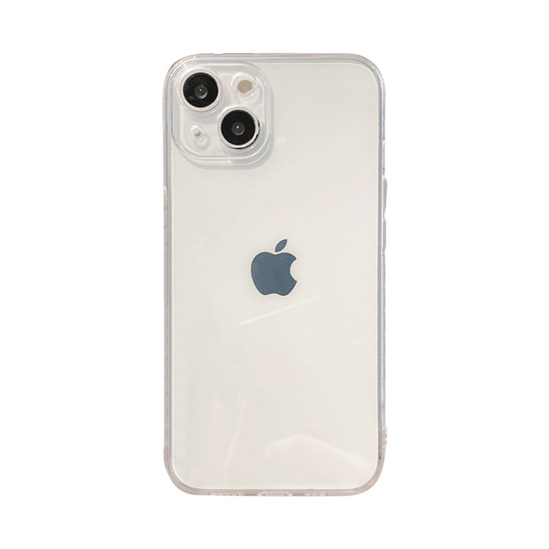 简约透明软壳适用iphone13promax苹果17手机壳18promax14女11/12全包xr/xs硅胶7/8plus防摔15新款13情侣16pro