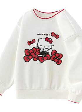 巴拉巴拉女童卫衣Hellokitty联名