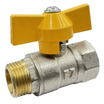 加厚模温机球阀铜芯蝶阀耐300度