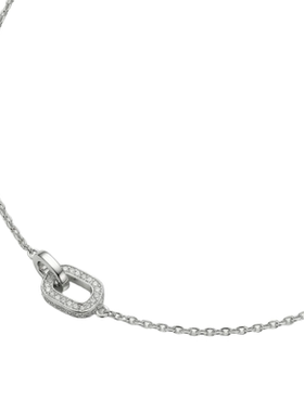 [新品]RSNY链式环扣项链女简约精致锁骨链百搭时尚气质通勤高级感