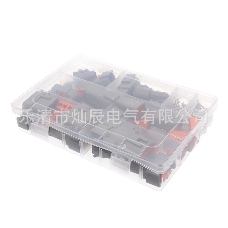 厂家直销公母接线插头防水插头组合16连接器DTM套盒装防水连接器