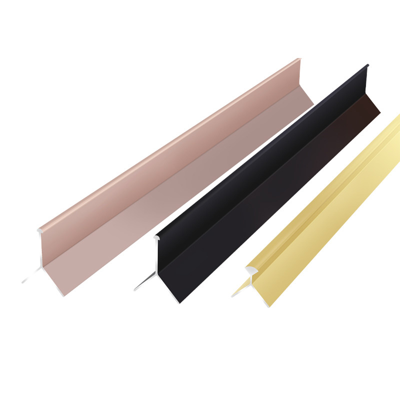 铝合金瓷砖阳角线收边条墙砖包边收口条y型大理石封边金属护角条