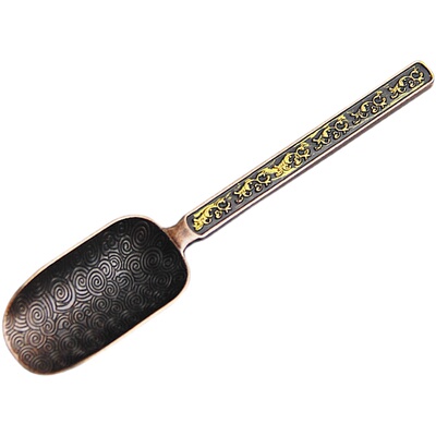 黑檀木合金家用勺子工具茶匙