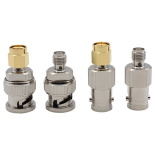 12G纯铜BNC公母座头转SMA公母座BNC母转SMA公射频连接器转接头口