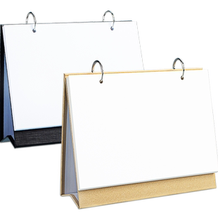 diy空白台历本材料包2026年创意手工日历订制作迷你桌面手绘立体摆件月历备忘计划2025倒计时365天记事周年历