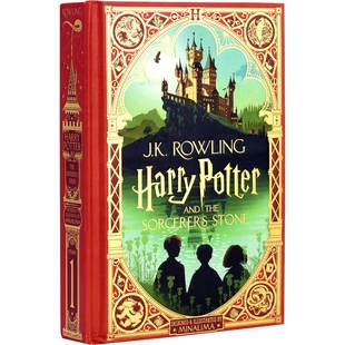 Harry Potter and the Sorcerer's Stone Chamber of Secrets MinaLima 哈利波特与魔法石 密室 精装互动书 英文原版章节小说