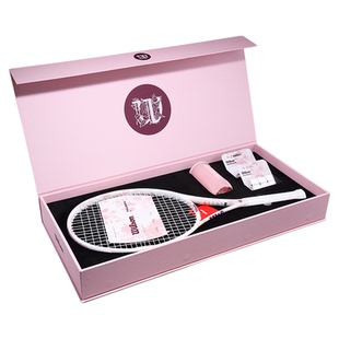 Wilson威尔胜玫瑰花卉网球拍ultra v5专业拍金玄剑限定礼盒套装