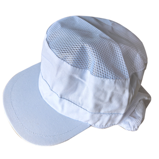 食品网帽工作帽男女食品厂生产车间包装厂蛋糕店网帽网格帽