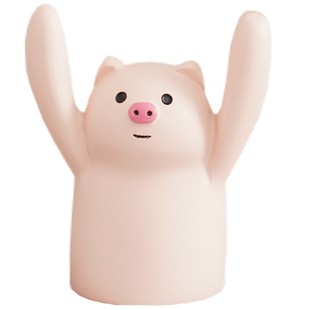 可爱结婚举手小摆件订婚宴摆台物件床头柜桌面喜庆婚房布置装饰品