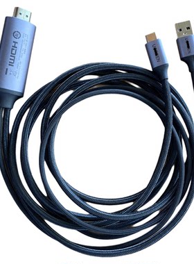 hdmi转typec4K高清线VR/ar眼镜转换器适用雷鸟air索尼PS5微软Xbox苹果笔记本电脑外接显示器便携屏同屏投屏线