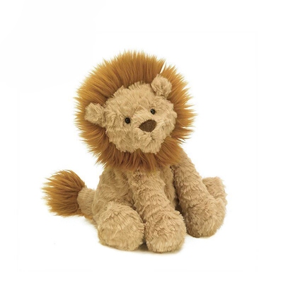 jellycat波浪毛狮子猴子大象羔羊