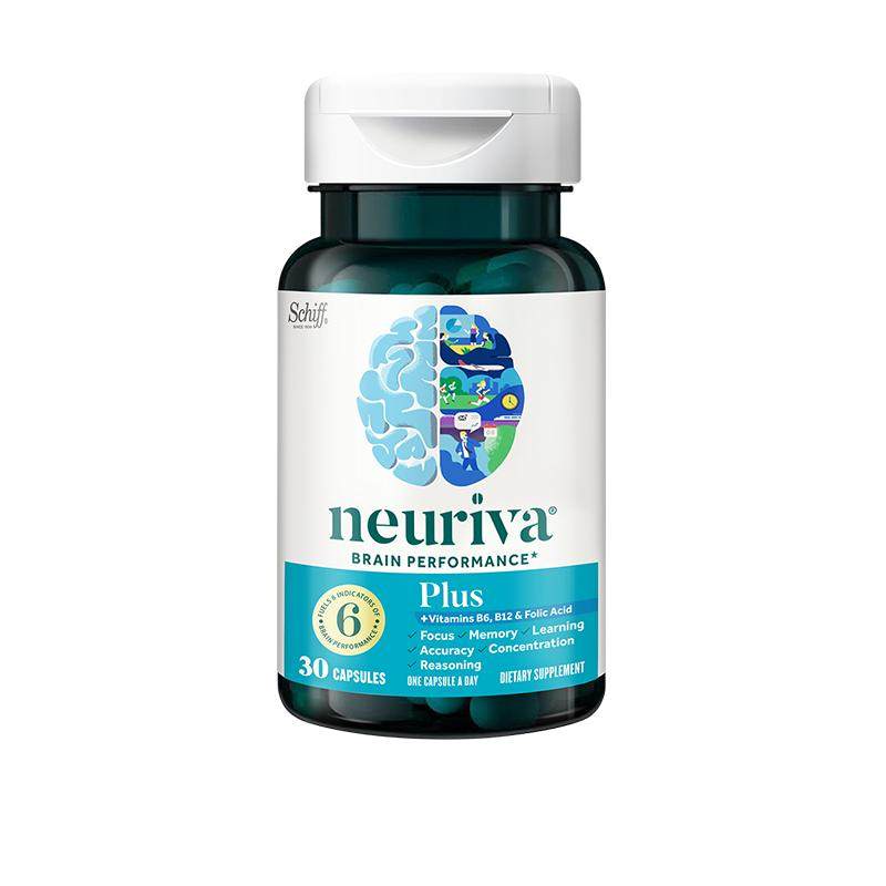 Neuriva纽睿华plus脑动力dha活脑磷脂酰丝氨酸ps考研考公工作学习