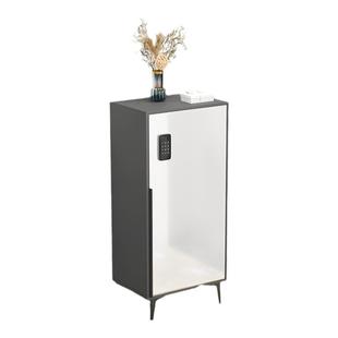 鞋架家用门口小窄带锁智能鞋柜收纳简易多层窄款室内单列入门鞋柜