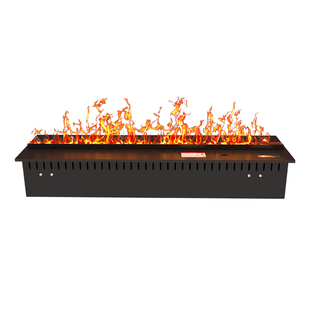 3d雾化壁炉窄版定制仿真火焰加湿器嵌入式家用室内客厅电视柜火光