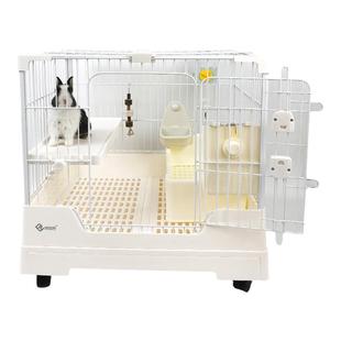 新款达洋兔笼R71抽屉式防喷尿豪华兔窝龙猫豚鼠家用自动清粪