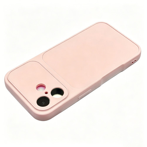 适用iPhone17/16promax新款ins风简约纯色大视窗手机壳小米17pro高级感vivos30防摔reno15软壳华为pura90全包
