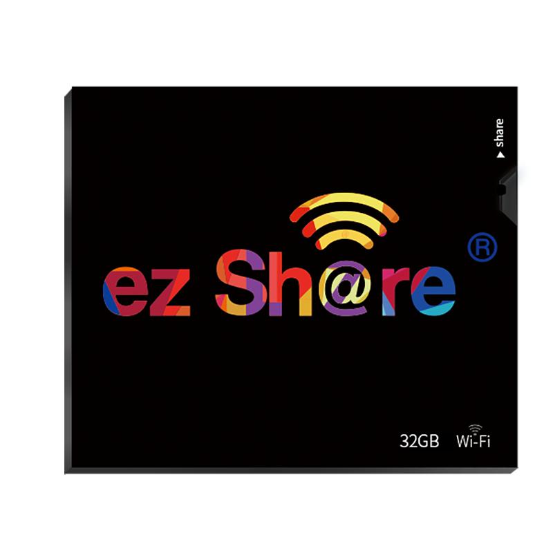 ezshare易享派32G帶wifi的CF卡適用佳能5D2 7D 5D3 50D單反相機(jī)高速無(wú)線內(nèi)存卡尼康D700 D800存儲(chǔ)卡wifi cf卡