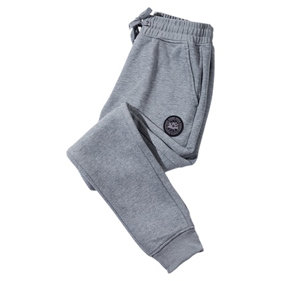 大鹅加绒卫裤男款2025秋冬季新款