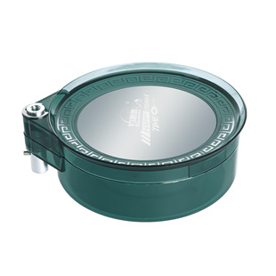 2025新款强磁拉饵盘拉丝盘黑坑野钓通用饵料盆鱼饵盒竞技三合一