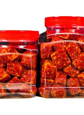 湖南风味纯手工现拌霉豆腐香辣