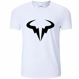 寻路人 纳达尔网球服短袖速干T恤网球运动定制上衣纳达尔个人牛头