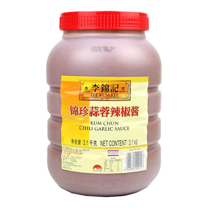 一箱李锦记蒜蓉辣椒酱烤肉调料