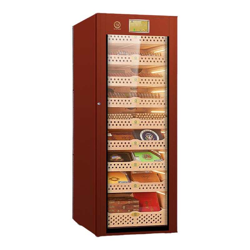 布尔道格VC528雪茄柜恒温恒湿裸养雪茄烟柜保湿柜雪松木智能除氨