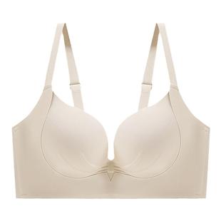 爱戴无痕内衣聚拢小胸显大女收副乳防下垂无钢圈一体式美背文胸夏