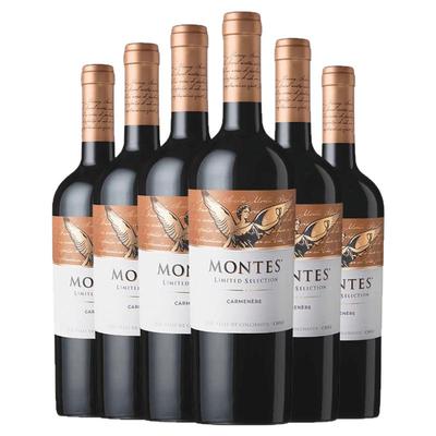 蒙特斯montes进口限量佳美娜红酒