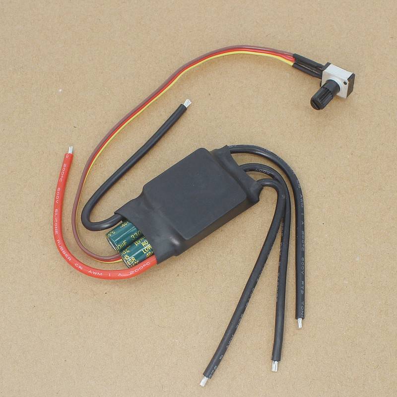 12V 24V按键三相无刷驱动 0-5V PLC高速BLDC无刷电调 气 水泵风机