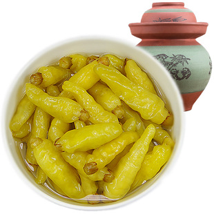 蜀逍肴四川坛泡小米辣椒农家酸辣泡凤爪野山椒剁椒泡菜泡椒水定制